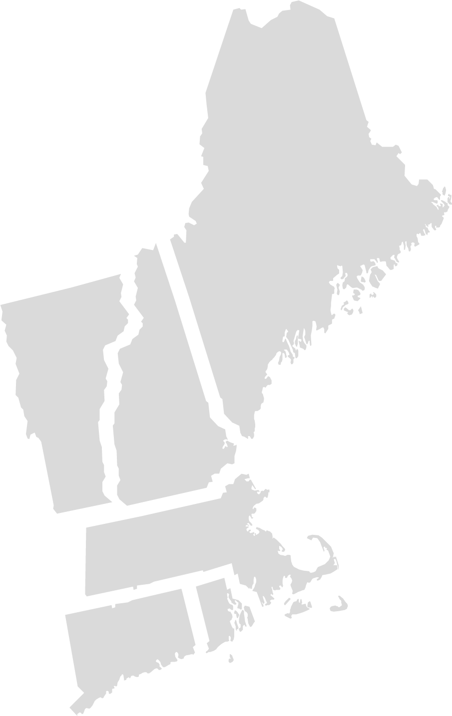 Blank Map Of New England : New England Map – TGMOR
