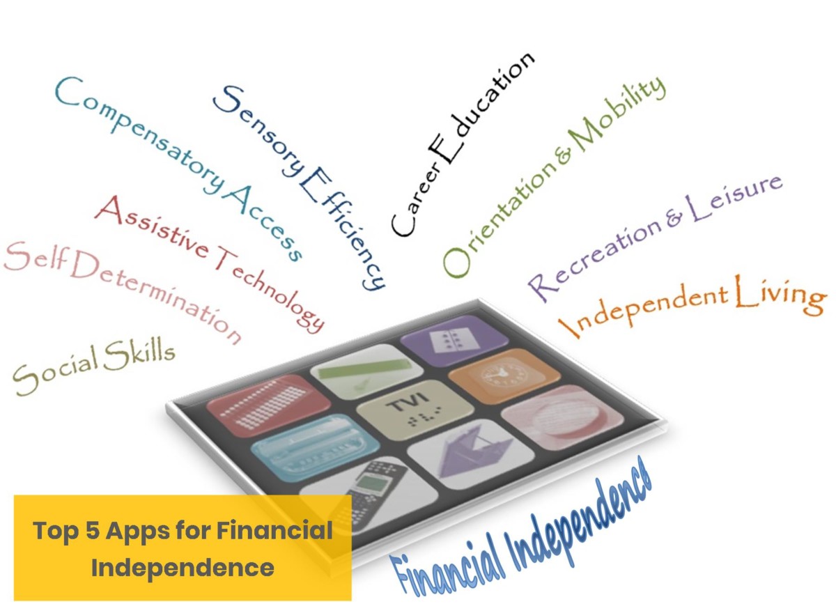Top 5 apps for financial independence