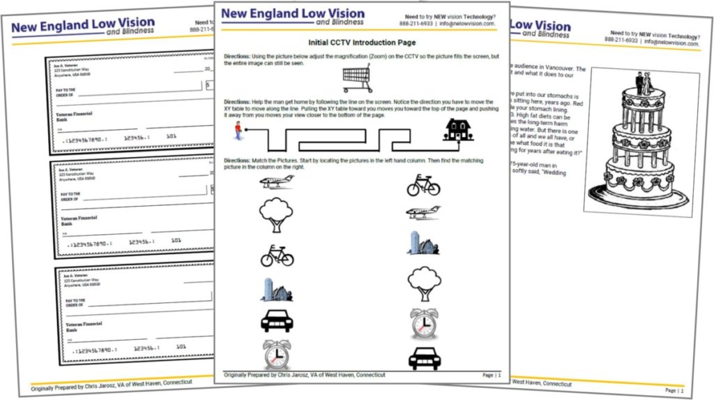 Training Worksheets 