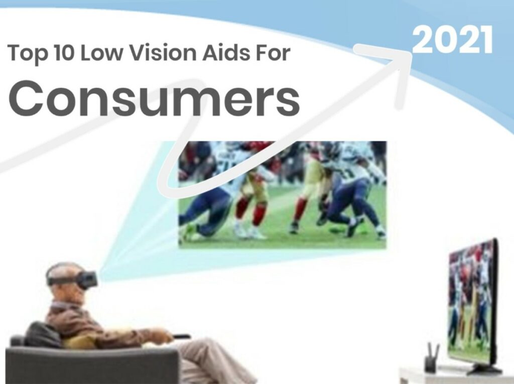 Top 10 Low Vision Aids for Age-Related Macular Degeneration (AMD) - 2021 Macular Degeneration Consumer Technology Top Choices 