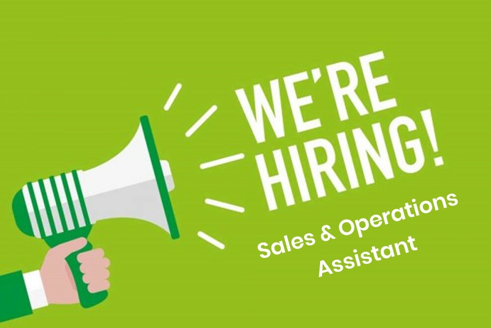 Open Position - Sales & Operations Assistant Open Positions 