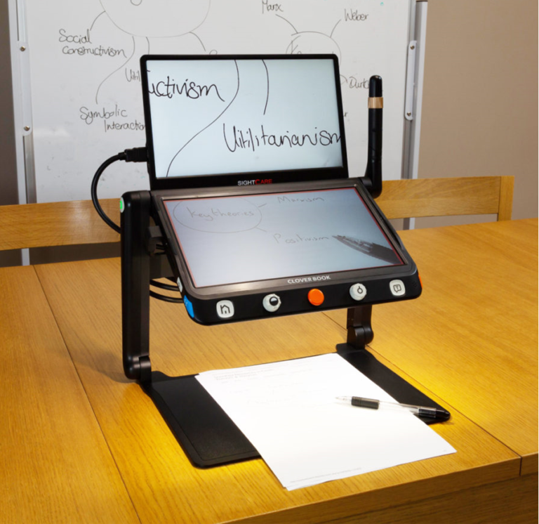 CloverBook Pro with External Screen Portable and Foldable Electronic