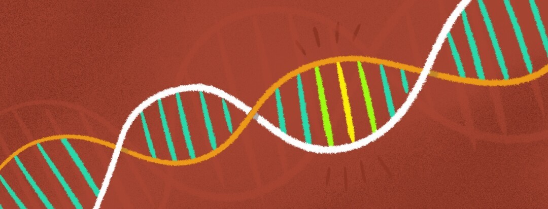 Illustration to depict genetics