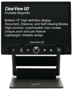 ClearView GO 15" Desktop Magnifier 