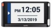 Compact 6 HD Date and time on screen