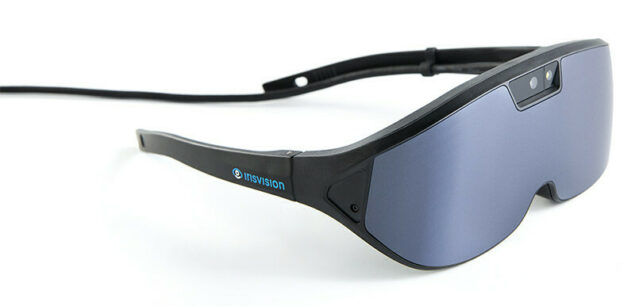 Inspire Low Vision Glasses - right side