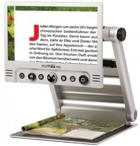 Merlin Min magazine on base and magnified on screen 1