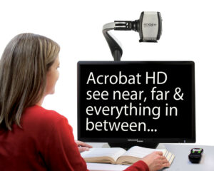 Acrobat HD Ultra LCD 20" Desktop Magnifier & Rolling Case 