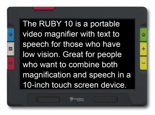 RUBY 10 with magnified text 1