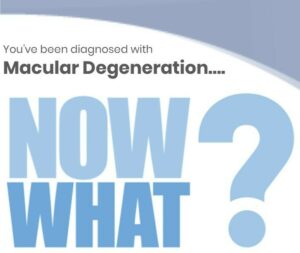 Macular Degeneration…. Now What?  
