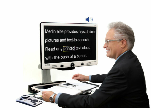 merlin elite video magnifier with text to speech e1560176777785