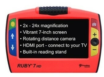 Ruby 7 HD Handheld Magnifier