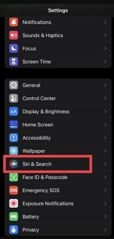 Low Vision Quick Reference Guide – Siri Set Up