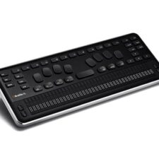 HIMS QBraille XL Braille Display - top