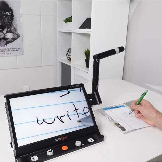 CloverNote HD Handheld Magnifier - Writing