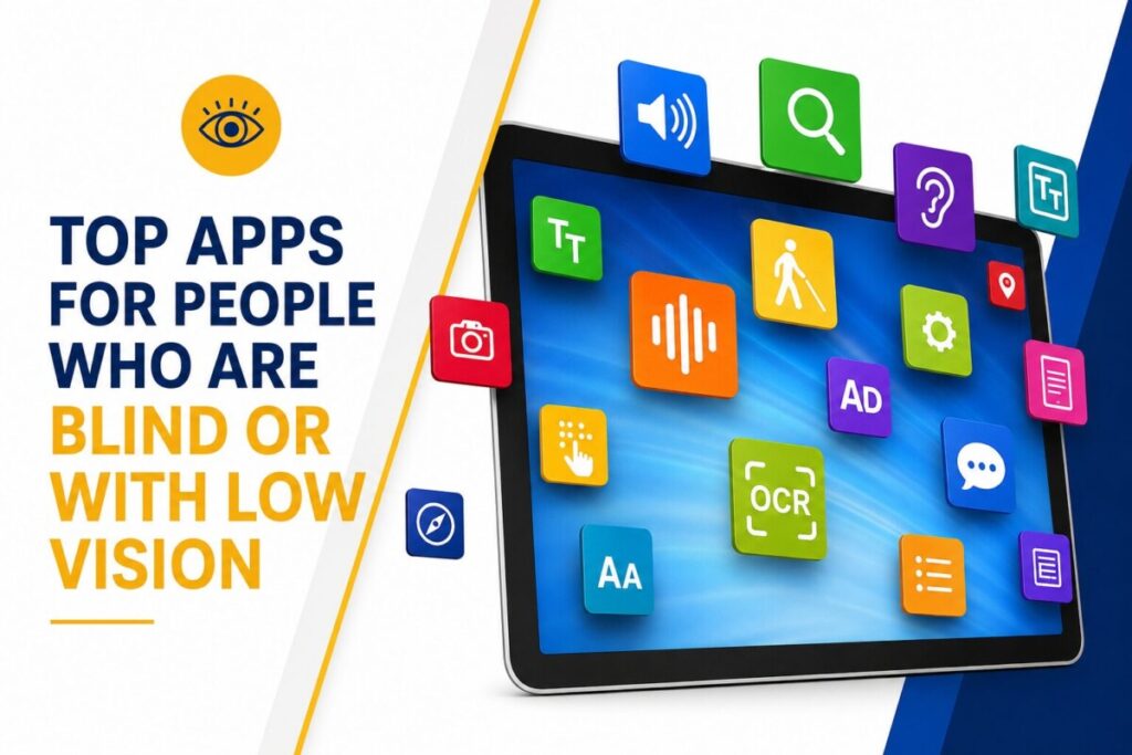 Top Apps for People Who are Blind or with Low Vision Technology Top Choices 