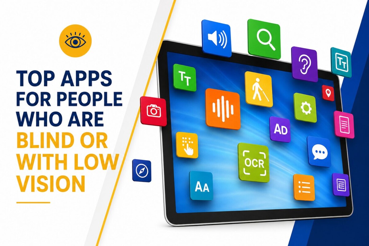 Top Apps for People Who are Blind or with Low Vision