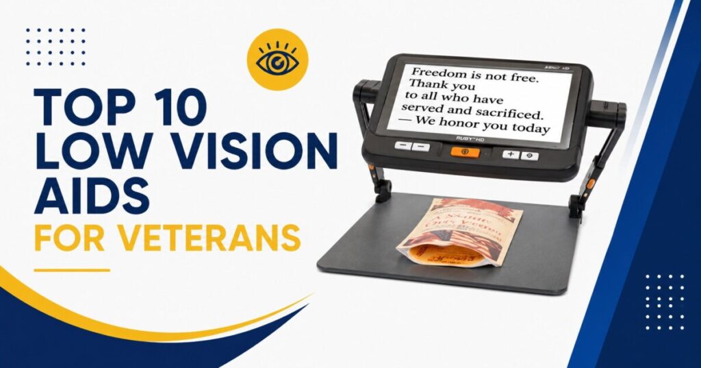 Top 10 Low Vision Aids for Veterans Veterans Top Choices Top Choices - Macular Degeneration 