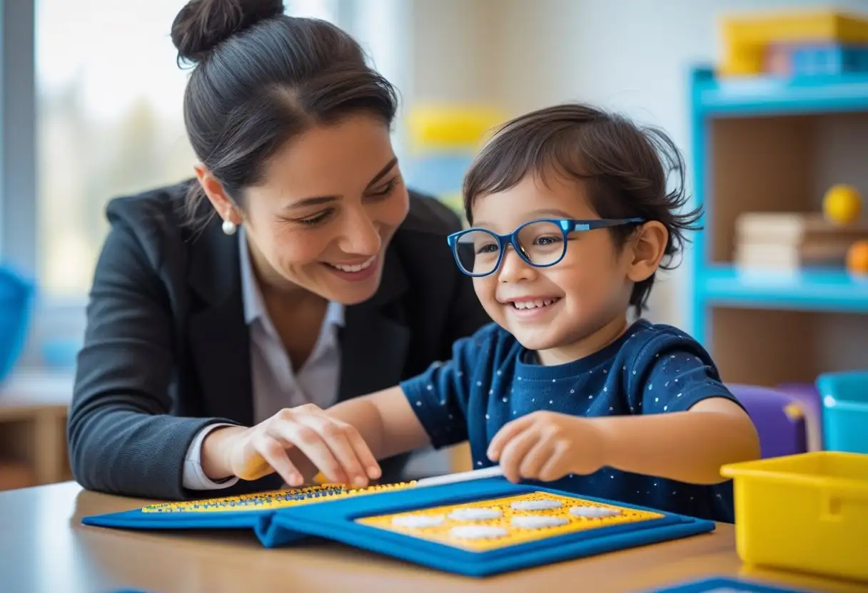 Encouraging Independence in Children with Low Vision