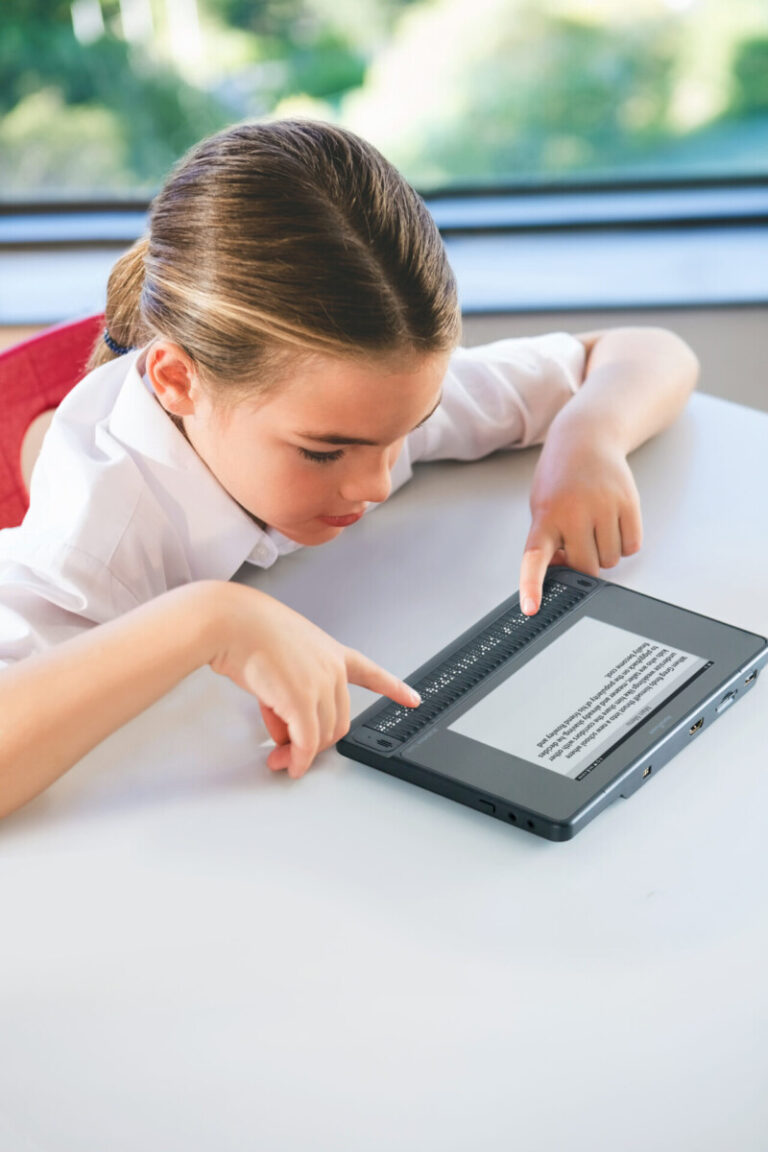 BrailleNote Touch Plus – My First Notetaker - New England Low Vision