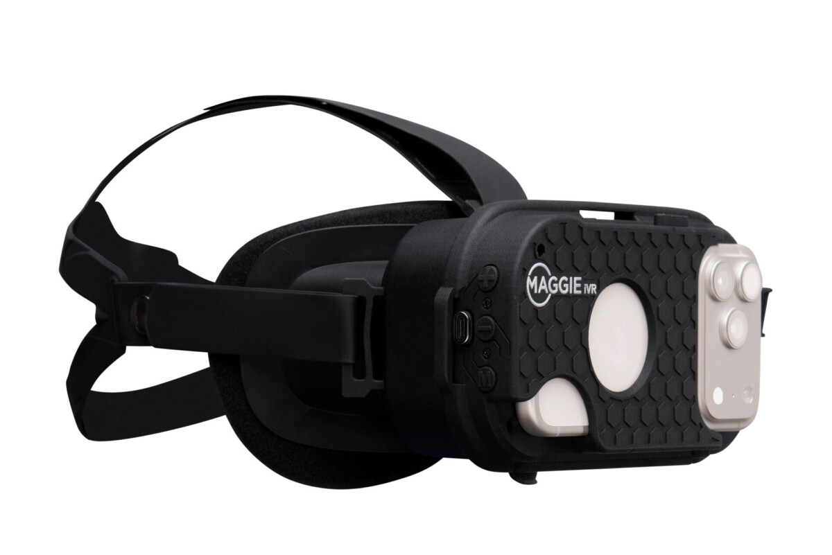 Maggie Vision Low Vision Glasses front right side view