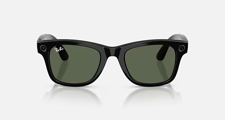 Ray-Ban Meta Wayfarer Gen 2 Green Lens Smart Glasses-Front