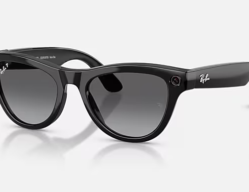 Ray-Ban Meta Skyler Gen 2 Polar Gradient Graphite Smart Glasses-Front Left