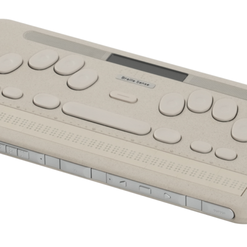 BrailleSense 740 Braille Notetaker 40 cell front right side image