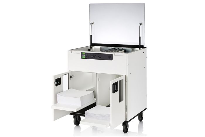 FanFold+ V5 Image-Cabinet and top open
